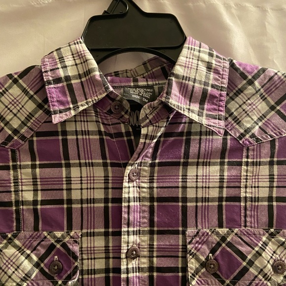 SALE: Ladies plaid shirt blouse Size small - Picture 7 of 7
